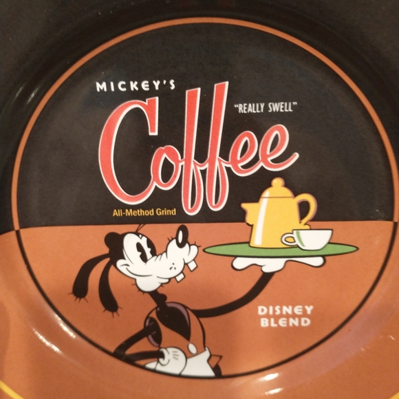 4 Mickey’s Coffee Disney Blend Really Swell Plates All-Method Grind Mouse Plates - Picture 12 of 15